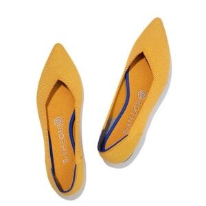*SOLD* EUC Rothy's The Original Point in Marigold, size 10, Retired Style!